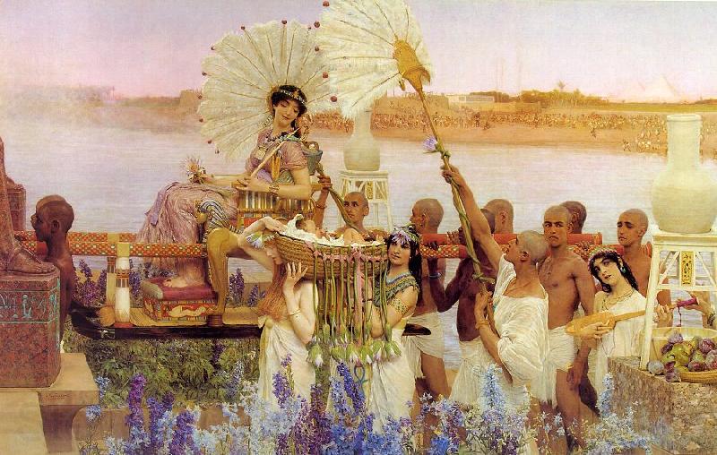 Alma Tadema The Finding of Moses